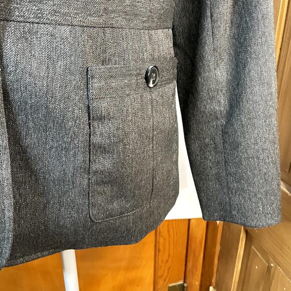 Isaac Mizrahi Live size 10 Dress Jacket A217659 Lined  3 pockets - Picture 10 of 11